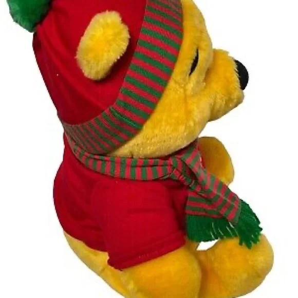 *HP*Disney Winnie The Pooh Bear Plush Mattel - Picture 5 of 9